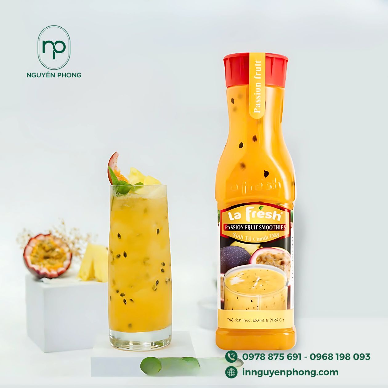 Tem nhãn sản phẩm chanh dây